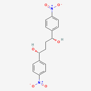 (1R,4R)-1,4-bis(4-nitrophenyl)butane-1,4-diol