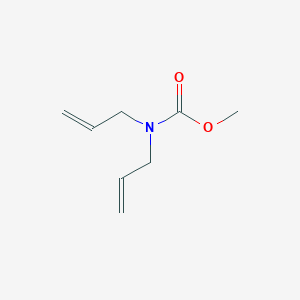 molecular formula C8H13NO2 B8705049 N-carbomethoxy diallyl amine 