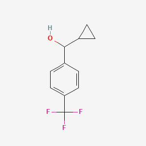 Benzenemethanol, alpha-cyclopropyl-4-(trifluoromethyl)-