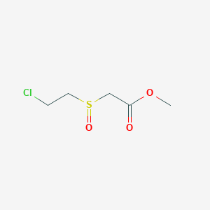 Methyl2-(2-chloroethylsulfinyl)acetat