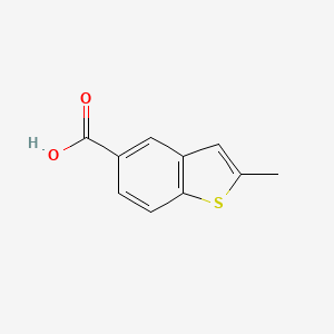 molecular formula C10H8O2S B8705136 2-Methylbenzo[b]thiophene-5-carboxylic acid 