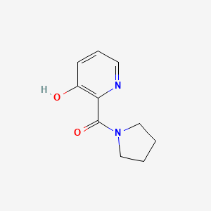 molecular formula C10H12N2O2 B8705150 (3-Hydroxypyridin-2-yl)(pyrrolidin-1-yl)methanone CAS No. 54126-88-4