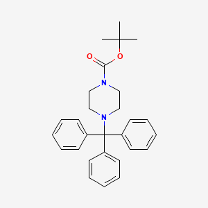 Tert-butyl 4-tritylpiperazine-1-carboxylate