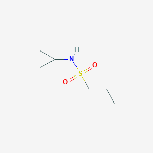 N-cyclopropylpropane-1-sulfonamide