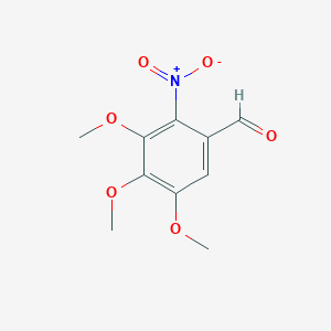 3,4,5-Trimethoxy-2-nitrobenzaldehyde