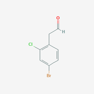 2-(4-Bromo-2-chlorophenyl)acetaldehyde