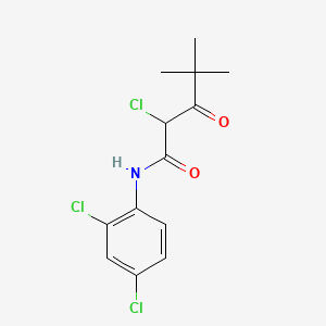 Pentanamide, 2-chloro-N-(2,4-dichlorophenyl)-4,4-dimethyl-3-oxo-