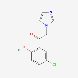 1-(5-chloro-2-hydroxyphenyl)-2-(1H-1-imidazolyl)-1-ethanone