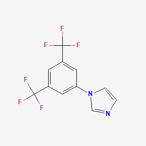 1-(3,5-Bis(trifluoromethyl)phenyl)-1H-imidazole