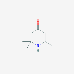 molecular formula C8H15NO B8705587 2,2,6-Trimethyl-piperidin-4-one 
