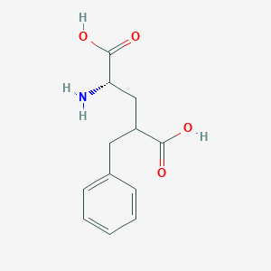 molecular formula C12H15NO4 B8705673 gamma-benzyl-L-glutamic acid 