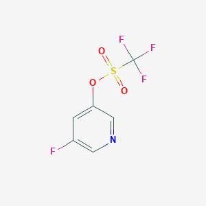 Methanesulfonic acid, trifluoro-, 5-fluoro-3-pyridinyl ester
