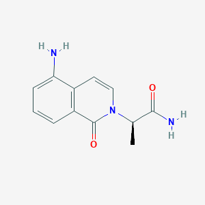 (R)-2-(5-Amino-1-oxoisoquinolin-2(1H)-yl)propanamide