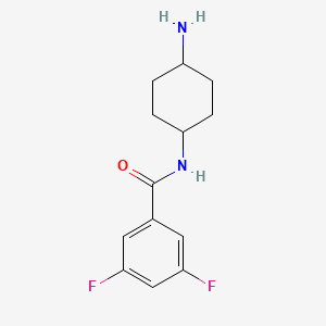 N-(4-aminocyclohexyl)-3,5-difluorobenzamide