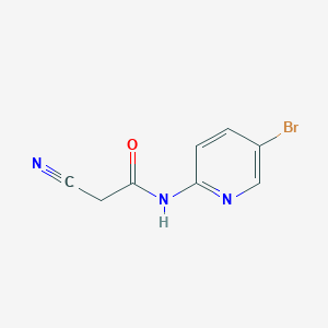 Acetamide, N-(5-bromo-2-pyridinyl)-2-cyano-