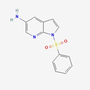 1-(Phenylsulfonyl)-1H-pyrrolo[2,3-b]pyridin-5-amine