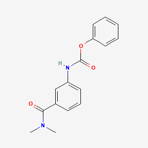 molecular formula C16H16N2O3 B8705936 phenyl N-[3-(dimethylcarbamoyl)phenyl]carbamate CAS No. 50699-54-2