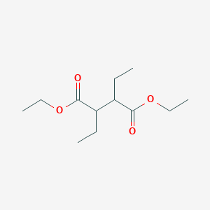 molecular formula C12H22O4 B8706067 Diethyl 2,3-diethylsuccinate 