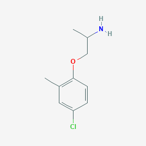 1-(4-Chloro-2-methylphenoxy)propan-2-amine