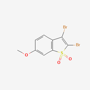 2,3-Dibromo-6-methoxybenzo[b]thiophene 1,1-dioxide