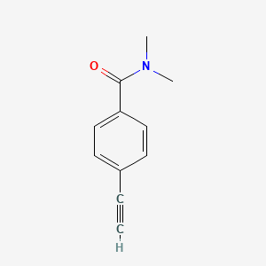 4-ethynyl-N,N-dimethylbenzamide