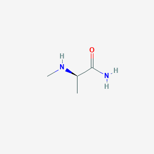 molecular formula C4H10N2O B8706459 N2-methyl-D-alaninamide 