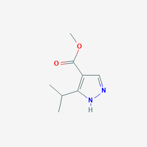 methyl 5-isopropyl-1H-pyrazole-4-carboxylate