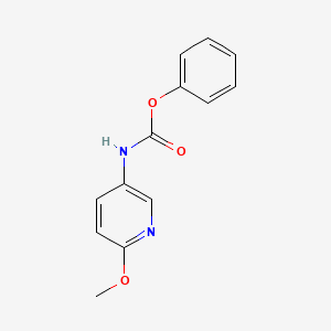 Phenyl 6-methoxypyridin-3-ylcarbamate