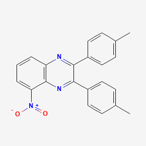 2,3-Bis(4-methylphenyl)-5-nitroquinoxaline