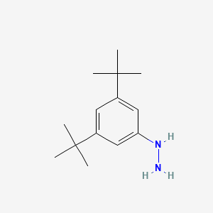 molecular formula C14H24N2 B8706700 3,5-Di-t-butylphenylhydrazine CAS No. 131925-97-8
