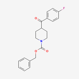 1-Carbobenzoxy-4-(4-fluorobenzoyl)piperidine
