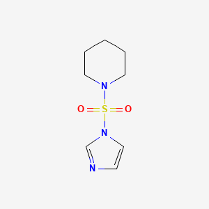 molecular formula C8H13N3O2S B8706766 1-(Imidazole-1-sulfonyl)-piperidine 