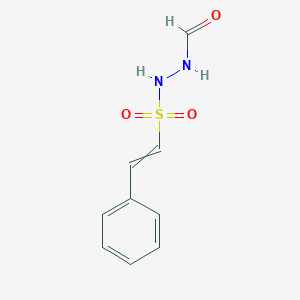 1-Formyl-2-(beta-styrenesulfonyl)hydrazine