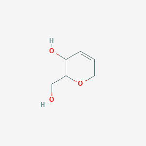 2-(hydroxymethyl)-3,6-dihydro-2H-pyran-3-ol