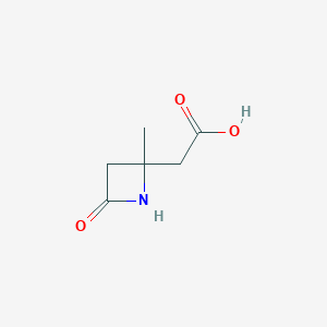 4-Methyl-4-carboxymethylazetidin-2-one