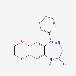 10-phenyl-2,3,6,8-tetrahydro-7H-[1,4]dioxino[2,3-h][1,4]benzodiazepin-7-one