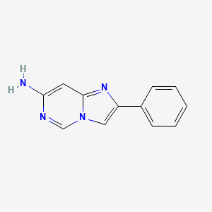 2-Phenylimidazo[1,2-c]pyrimidin-7-amine