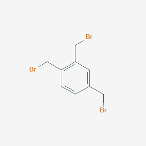 molecular formula C9H9Br3 B8707104 1,2,4-Tris(bromomethyl)benzene CAS No. 61124-37-6