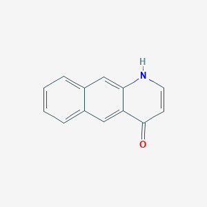 molecular formula C13H9NO B8707344 Benzo[g]quinolin-4-ol 