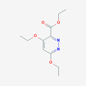 Ethyl 4,6-diethoxypyridazine-3-carboxylate