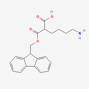 molecular formula C21H23NO4 B8707408 Fmoc-6-amino-hexanoic acid 