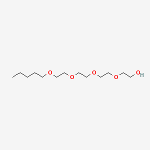 molecular formula C13H28O5 B8707414 3,6,9,12-Tetraoxaheptadecan-1-OL CAS No. 58821-30-0