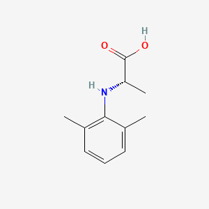 molecular formula C11H15NO2 B8707470 L-Alanine, N-(2,6-dimethylphenyl)- CAS No. 83234-64-4