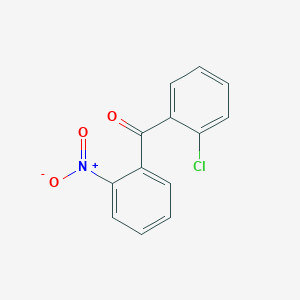 molecular formula C13H8ClNO3 B8707567 2-Chloro-2'-nitrobenzophenone CAS No. 2894-44-2