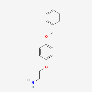 2-[4-(Benzyloxy)phenoxy]ethanamine