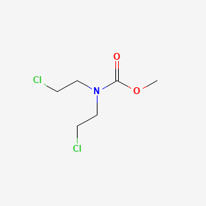 molecular formula C6H11Cl2NO2 B8707634 methyl N,N-bis(2-chloroethyl)carbamate CAS No. 35875-89-9