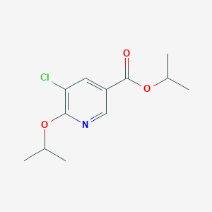 Isopropyl 5-chloro-6-isopropoxynicotinate