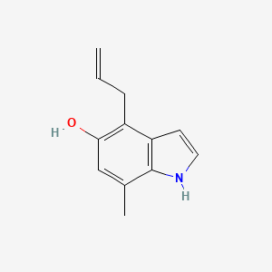 7-methyl-4-prop-2-enyl-1H-indol-5-ol