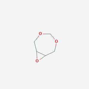 molecular formula C5H8O3 B8708173 3,5,8-Trioxabicyclo[5.1.0]octane CAS No. 286-48-6