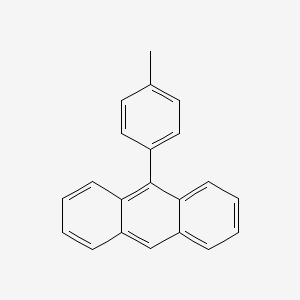 molecular formula C21H16 B8708306 9-(4-Methylphenyl)anthracene CAS No. 23674-14-8